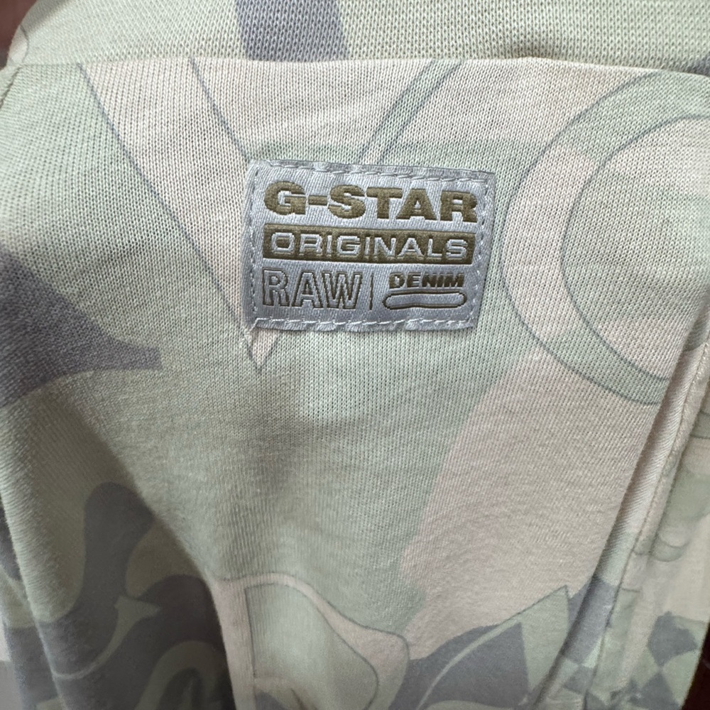 G-Star Gray and Cream Long Sleeve Top - Picture 7 of 7